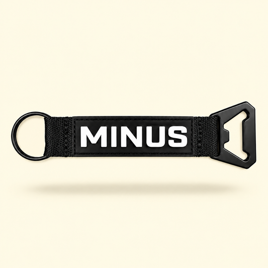 MINUS Keychain Bottle Opener
